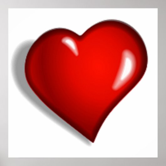 RED HEART POSTER (Voorkant)