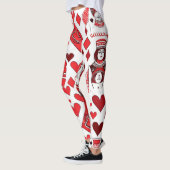 Red Heart Queen/King of Kaart Leggings (Links)