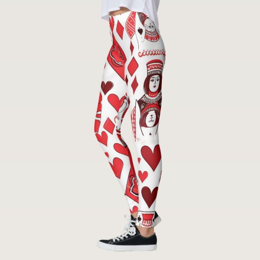Red Heart Queen/King of Kaart Leggings (Links)