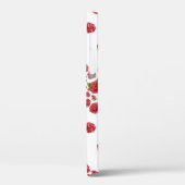 Red Heart Rozen Patroon, Valentijnsdag Gift Case-Mate iPhone Case (Achterkant / Links)