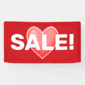 Red Heart SALE! Banner (Horizontaal)