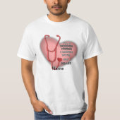 Red Heart School Nurse T-shirt (Voorkant)