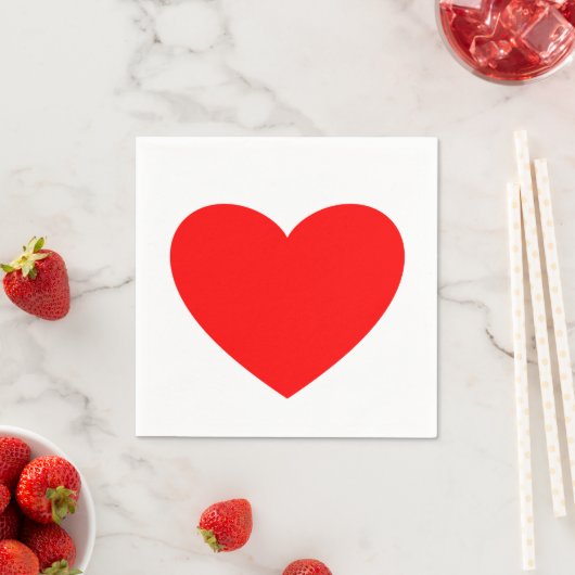 Red Heart-servetten Servetten (Insitu)