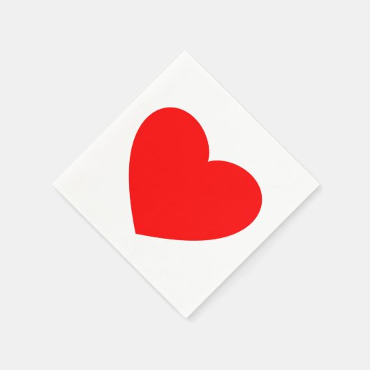 Red Heart-servetten Servetten (Hoek)