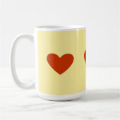 Red Heart Simple Koffiemok (Links)