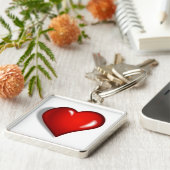 RED HEART SLEUTELHANGER (Zijkant)