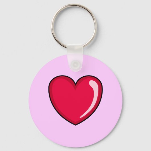 Red Heart Sleutelhanger (Voorkant)