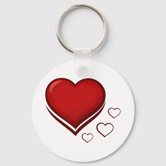 Red Heart Sleutelhanger (Voorkant)