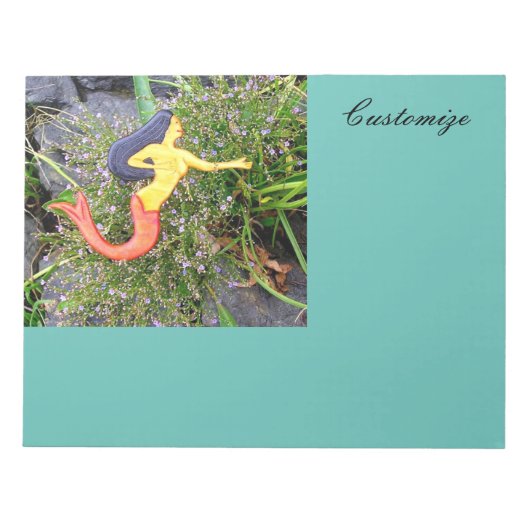 Red Heart-staartSirena Mermaid Notitieblok (Voorkant)
