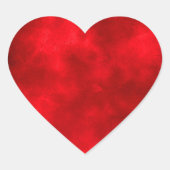 Red Heart Sticker (Voorkant)