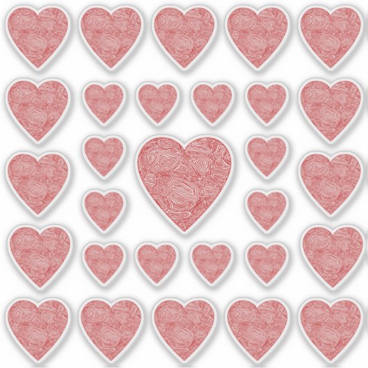 Red Heart Stickers (Voorkant)