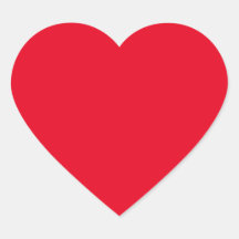 Red Heart Stickers