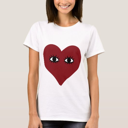 Red Heart T-shirt (Voorkant)