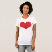 Red Heart T-shirt (Voorkant volledig)