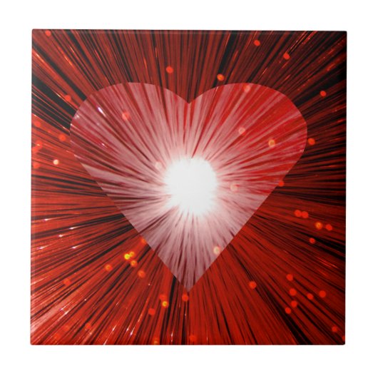 Red Heart tegel Tegeltje (Voorkant)