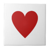 Red Heart Tegeltje (Voorkant)