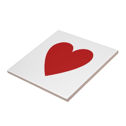 Red Heart Tegeltje (Zijkant)