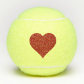 Red Heart Tennisballen (Voorkant)