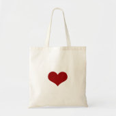 Red Heart Valentijn Love Tote Bag (Voorkant)