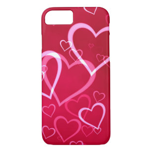Red Heart Valentijnsdag iPhone Case