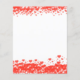 Red Heart Valentijnsdag Scrapbook Paper