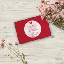 Red Heart Valentijnsdag Zelfgemaakte handgemaakte