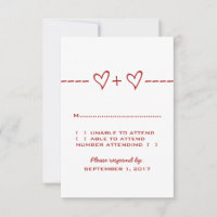 Red Heart-vergelijking Kaart