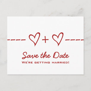 Red Heart vergelijking sparen het Briefkaart van d