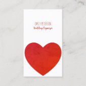 Red Heart Visitekaartje (Voorkant)