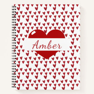 Red Hearts Bullet Journal Notitieboek
