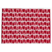 Red hearts groot cadeauzakje (Achterkant)