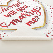 Red Hearts huwelijksvoorstel Sherpa Deken (3/4)