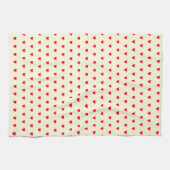 Red Hearts keukenhanddoek (Horizontaal)