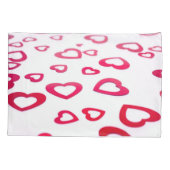 Red hearts kussensloop (Achterkant)