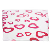 Red hearts kussensloop (Voorkant)