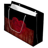 Red Hearts Large Cft Bag