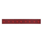 Red Hearts-lint Grosgrain Lint (Voorkant)