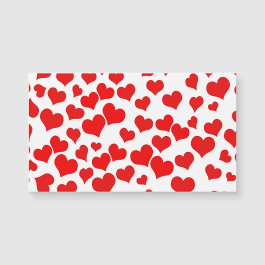 Red Hearts on Blank (Achtergrondkleur toevoegen) (Voorkant)
