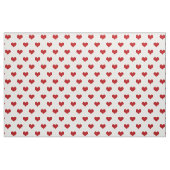 Red Hearts Patroon Stof (Yard (91,4 cm))