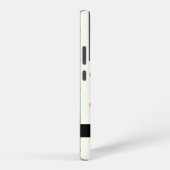 Red Hearts Pattern, Liefde, Jouw naam, Personalise Samsung Galaxy Hoesje (Rechterkant)