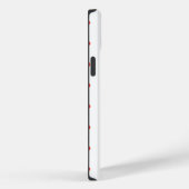 Red Hearts Pattern Valentijnsdag Cute Stylish Case-Mate iPhone Case (Achterkant / Rechts)