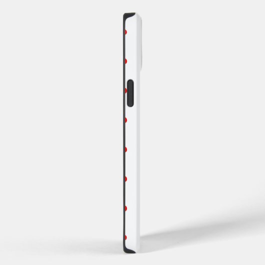 Red Hearts Pattern Valentijnsdag Cute Stylish Case-Mate iPhone Case (Achterkant / Rechts)