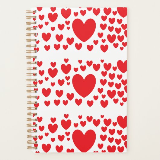 Red Hearts Planner  (Voorkant)