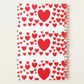 Red Hearts Planner  (Achterkant)