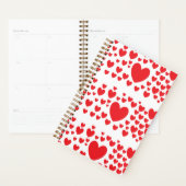 Red Hearts Planner  (Display)