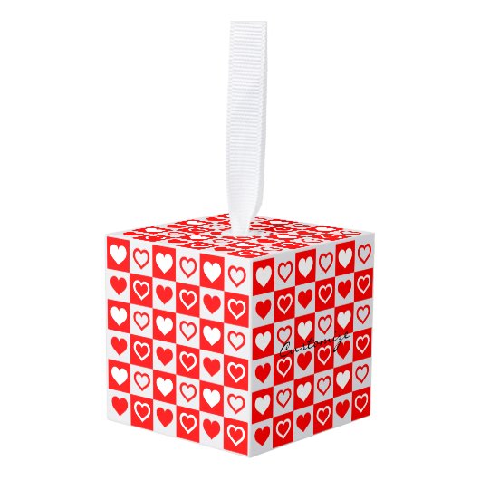 Red Hearts Pset Patroon Thunder_Cove Decoratie (Voorkant hoekig)