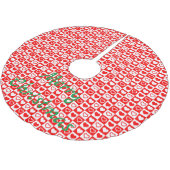 Red Hearts Pset Patroon Thunder_Cove Kerstboom Rok (Gekanteld)