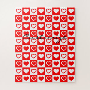 Red Hearts Pset Patroon Thunder_Cove Legpuzzel