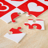 Red Hearts Pset Patroon Thunder_Cove Legpuzzel (Zijkant)