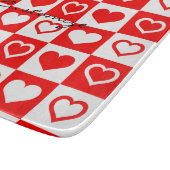 Red Hearts Pset Patroon Thunder_Cove Snijplank (Hoek)